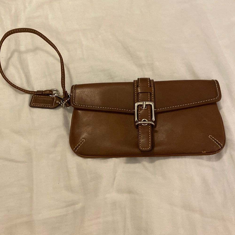 Vintage Coach Wristlet